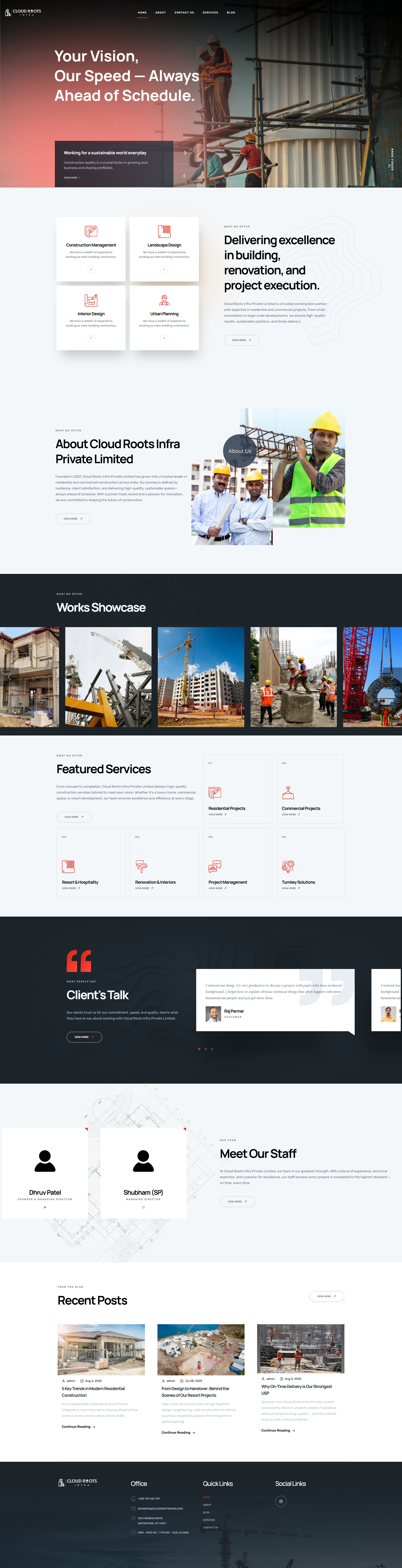 Cloud Roots Infra